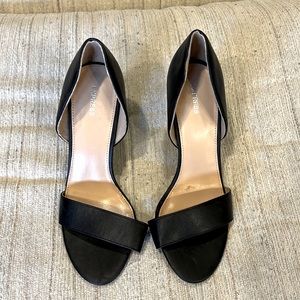 Express Black Faux Leather Stiletto